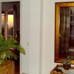 15 CASA PAVÃO - View through the bedroom door to terrace door during sunset