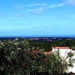 18b CASA PAVÃO - Panorama view towards the ocean from the conservatory and inside the house