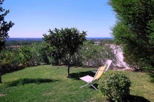 18c CASA PAVÃO - Panorama view from the private lawn in front of the conservatory