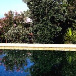 22d CASA PAVÃO - Poolside terrace seen from the opposite pool side