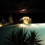 30 SALGADINHO - Night atmosphere with illuminated swimming pool, BBQ and panorama terrace
