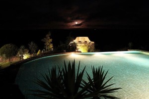 30 SALGADINHO - Night atmosphere with illuminated swimming pool, BBQ and panorama terrace