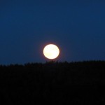 31 SALGADINHO - Full moon shining over the hills of the Serra de Monchique
