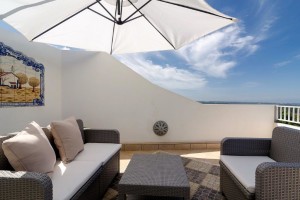 65b SALGADINHO - Panorama terrace with sun umbrella
