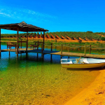 Pier + Barco Herdade do Sobroso